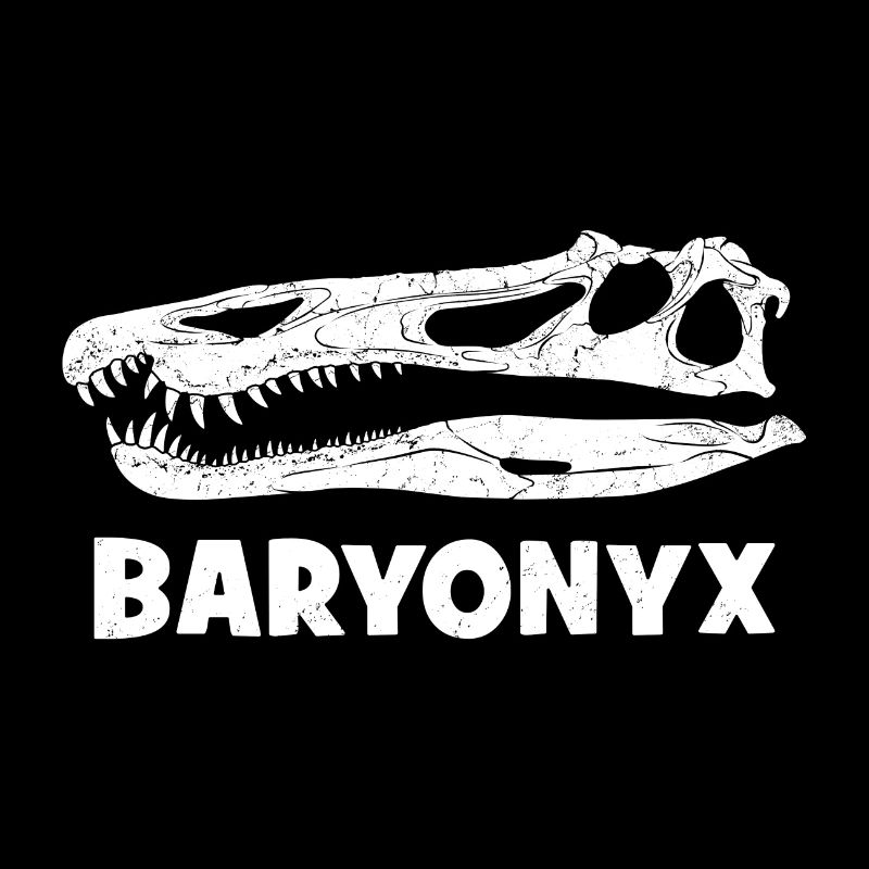 Baryonyx Fossil Head