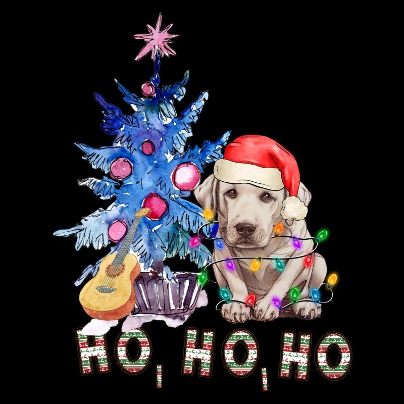 Weihnachtshund Labrador