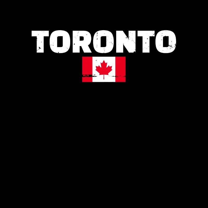 Toronto Vintage Canada Drapeau canadien Canadien
