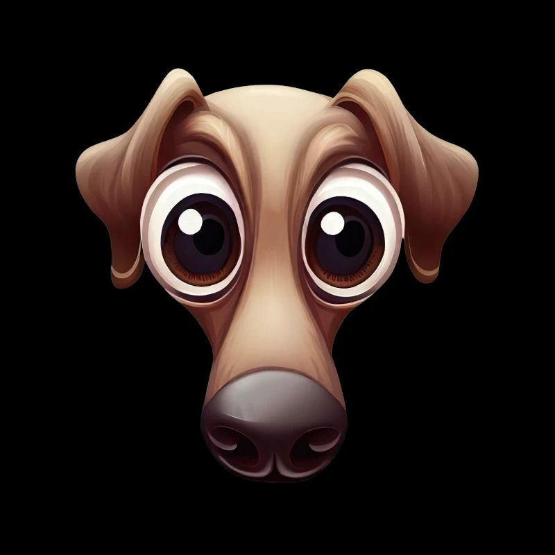 Verspielter Greyhound-Print