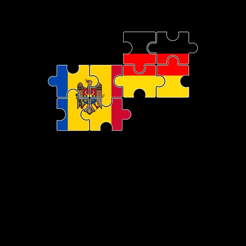 Moldova Germany Flag German Moldovans