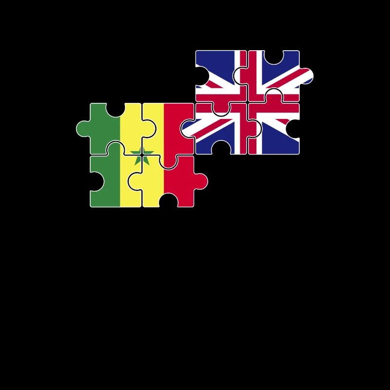 Sénégal Royaume-Uni Drapeau britannique Sénégal