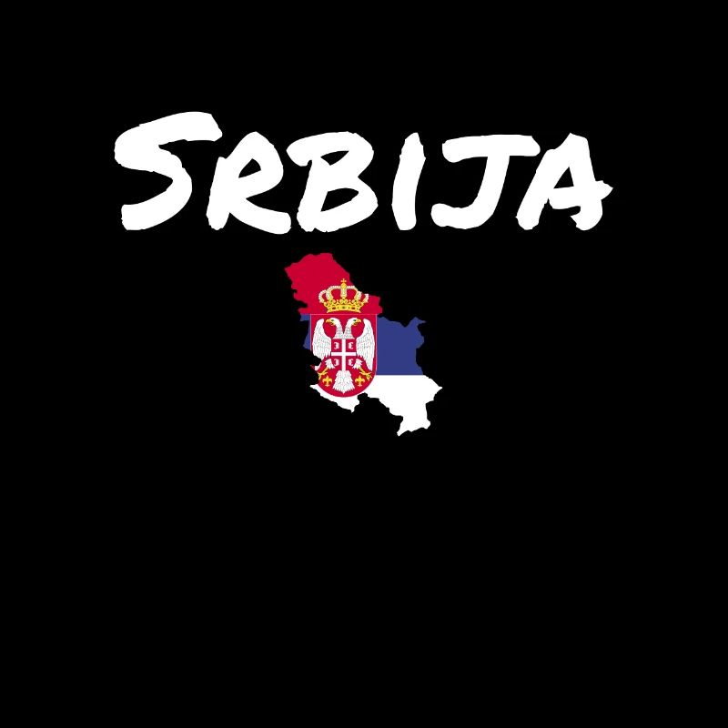 Srbija Carte Serbie Drapeau serbe Serbe