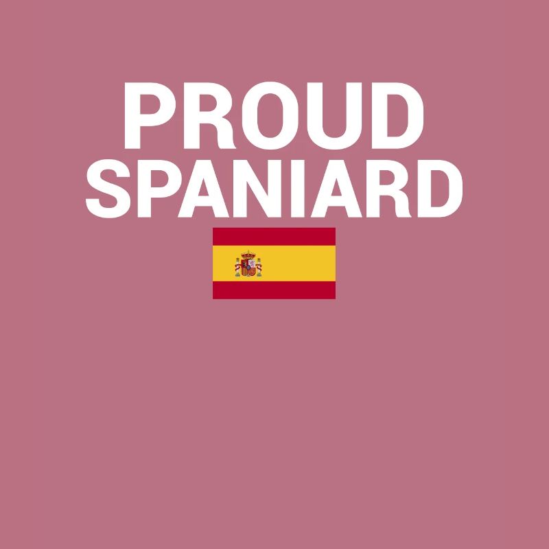 Fier Espagnol Espagne Drapeau Espagnol Espagnol