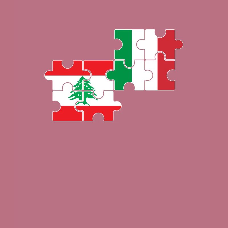 Drapeau du Liban, de l’Italie, du Liban