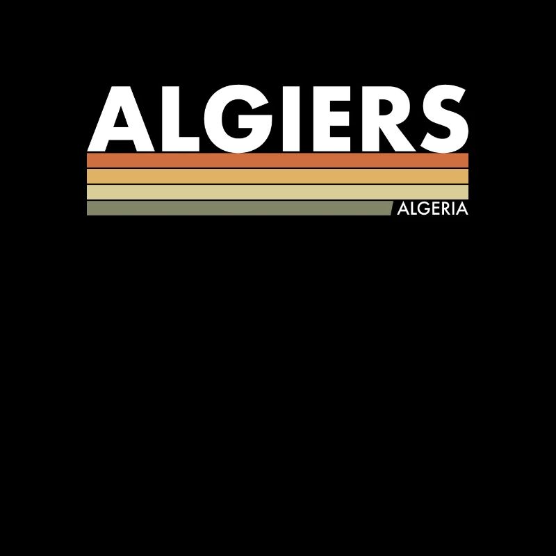 Algiers Algerien Retro Algerische