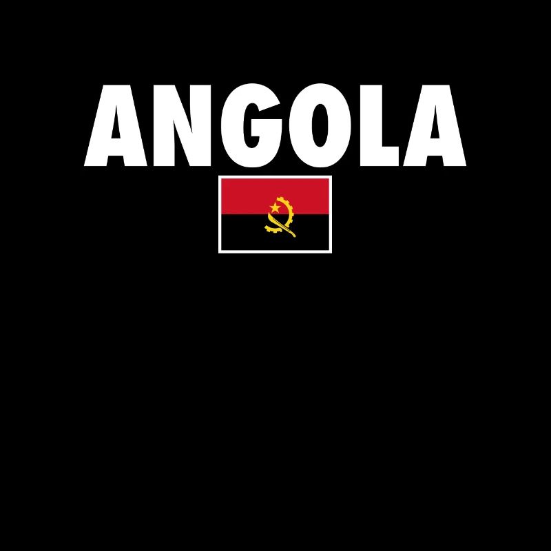 Angola Angolanische Flagge Angolaner