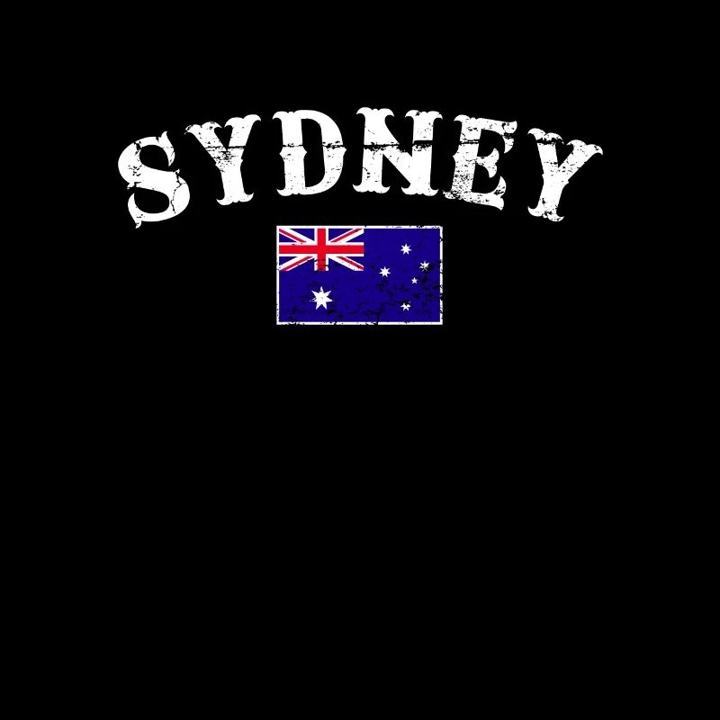 Sydney, Australie, Australie Vintage drapeau