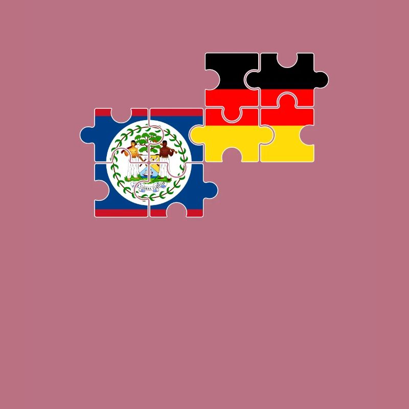 Belize Germany Flag Belizer