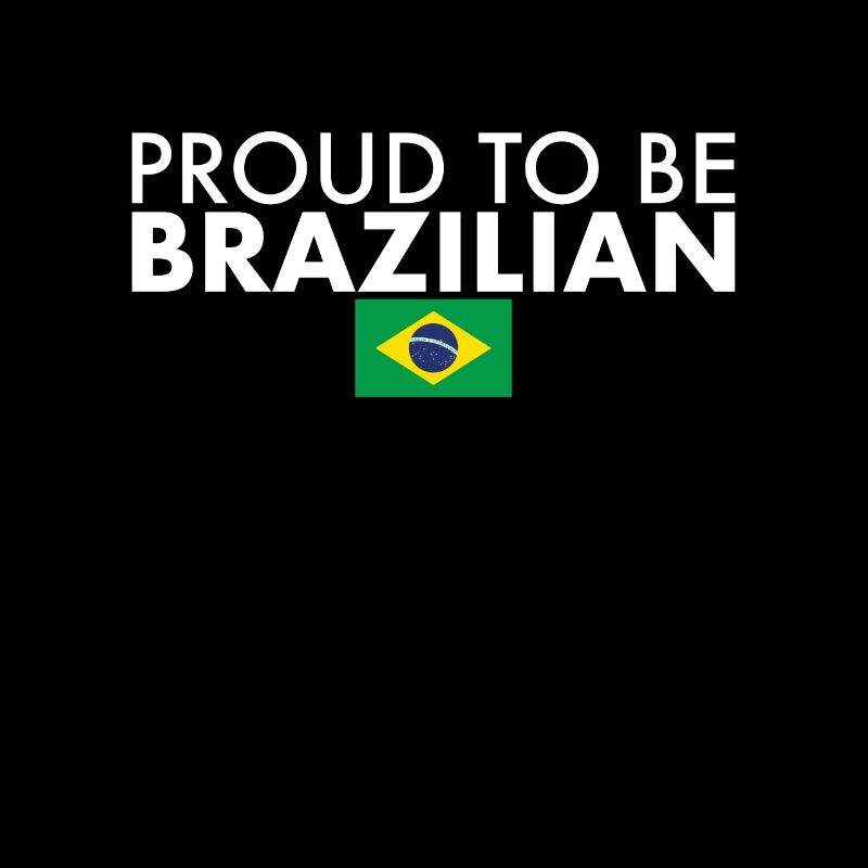 Fier d’être le drapeau brésilien du Brésil