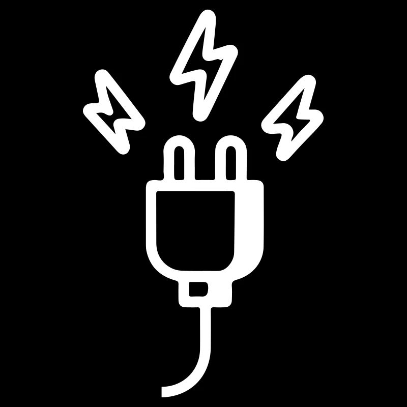 Strom Stecker Symbol