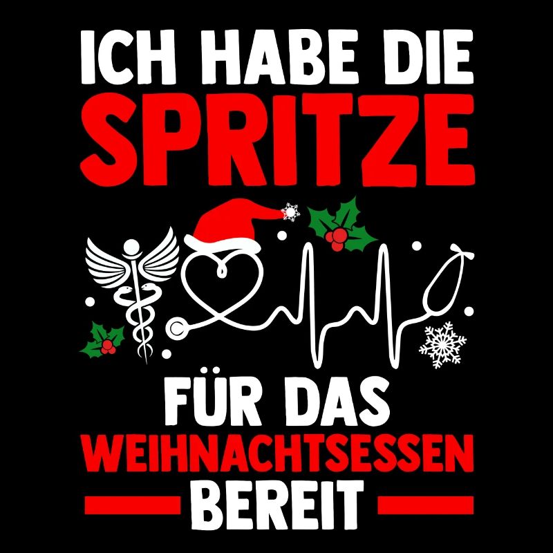 Weihnachtsmann Weihnachten Krankenschwester