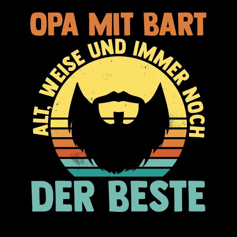 Papi avec une barbe