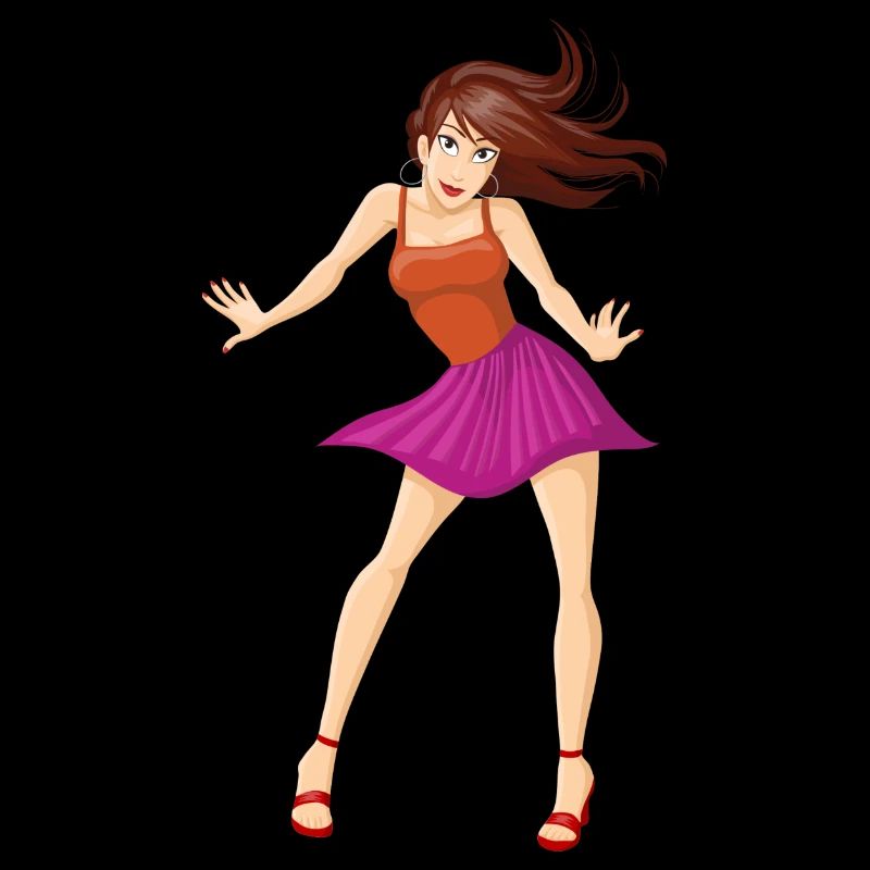 fille Mädel danse