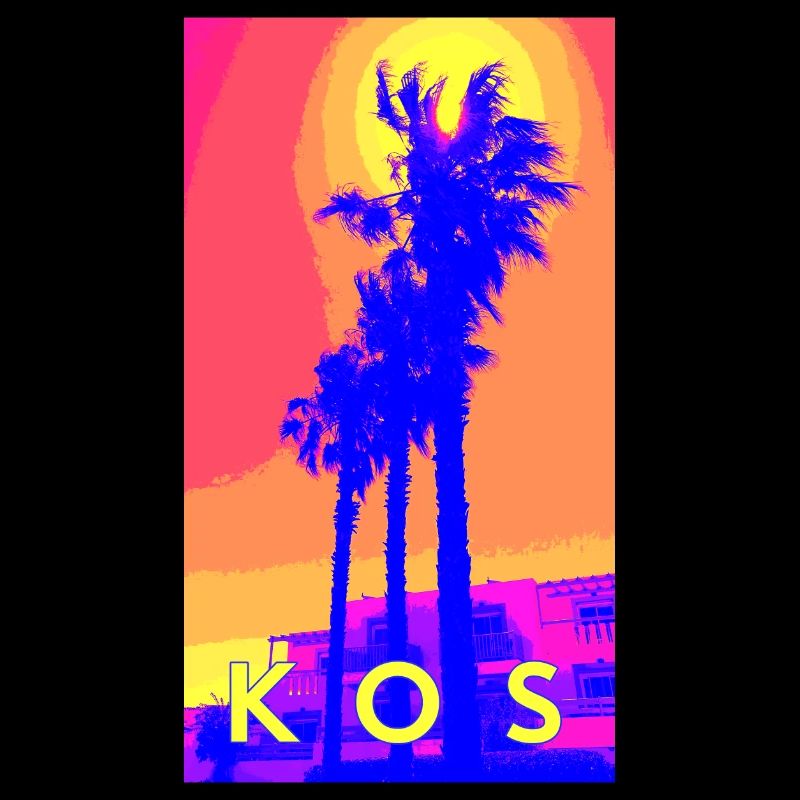 3 palm trees on Kos