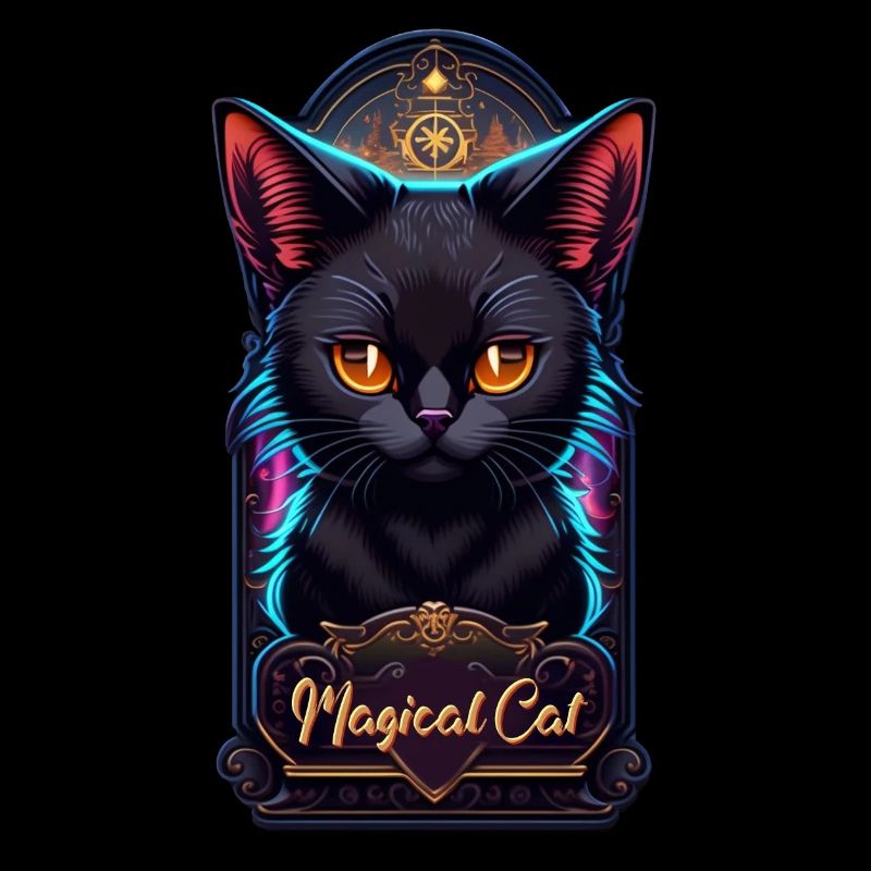 chat noir et magie