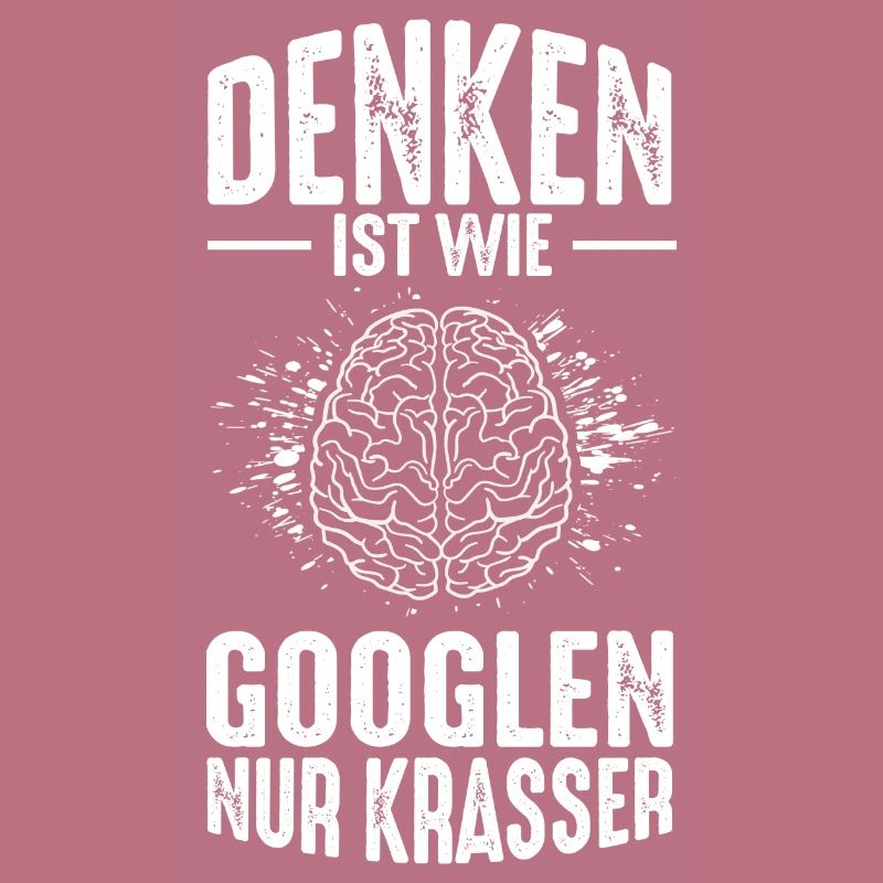 Thinking is like googling only crass brain informat.