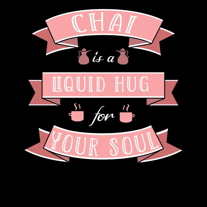 Chai Latte Tee trinken Teetrinker