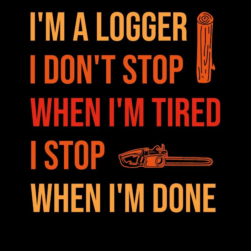 Logger Lumberjack Chainsaw