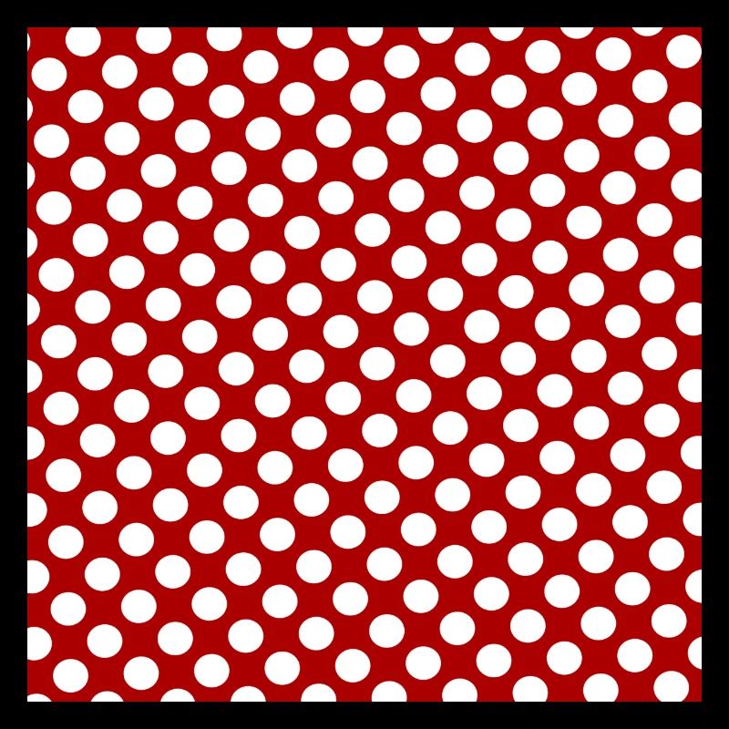 Polka dot red white background dot pattern