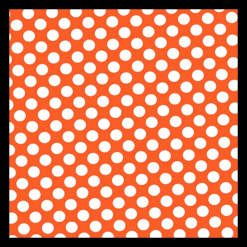 Motif de points d’arrière-plan à pois orange