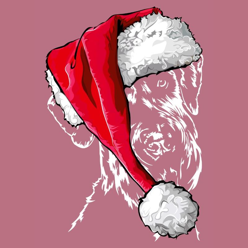 Bonnet de Noël GIANT SCHNAUZER Les chiens de Wilsign