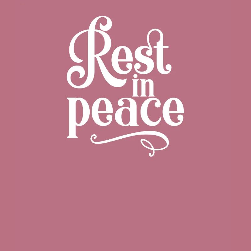 RIP Memorial Rest in Peace