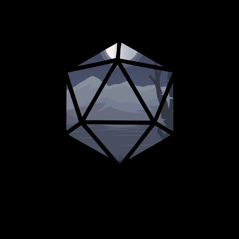 Moonlight Forest Cube