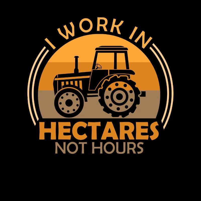 Farmer saying I work in hectares farmer