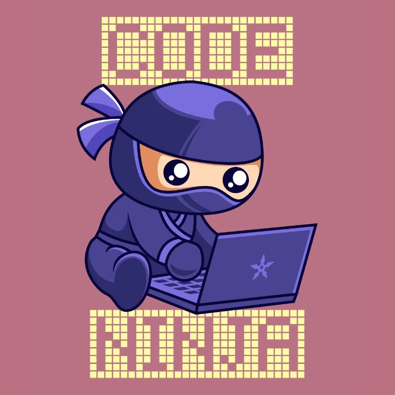 Code Ninja Coder Software Developer Programmer