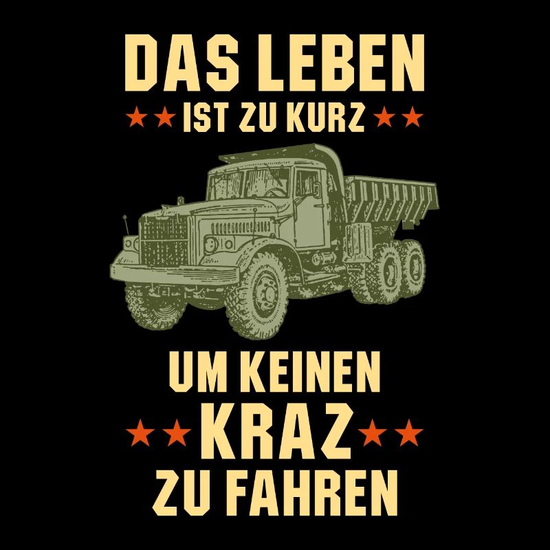 Life is too short KrAZ truck driver Soviet