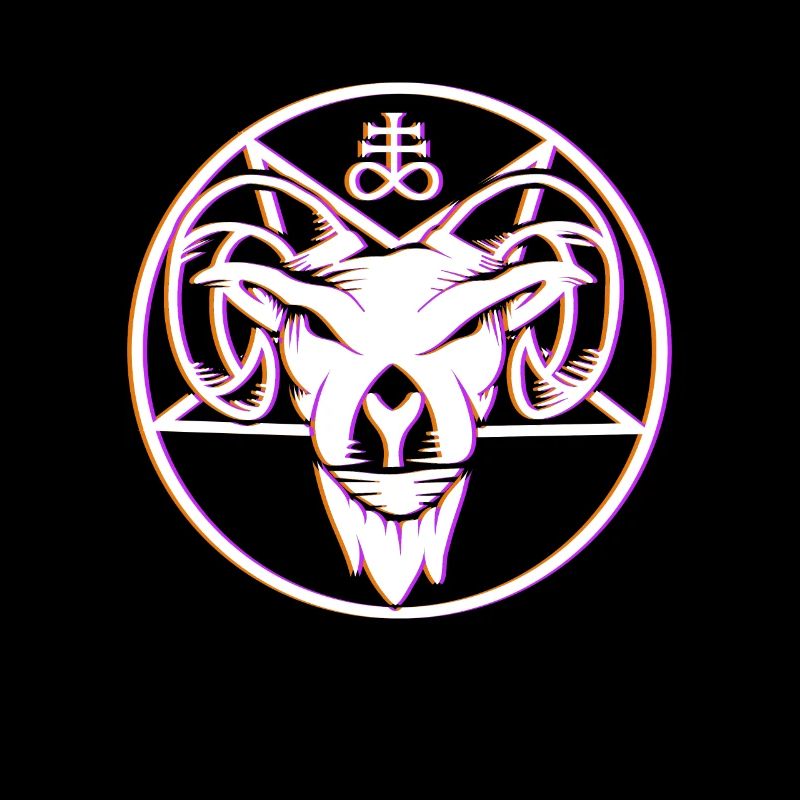 Baphomet Devil Goat Satan Symbol Bafomet