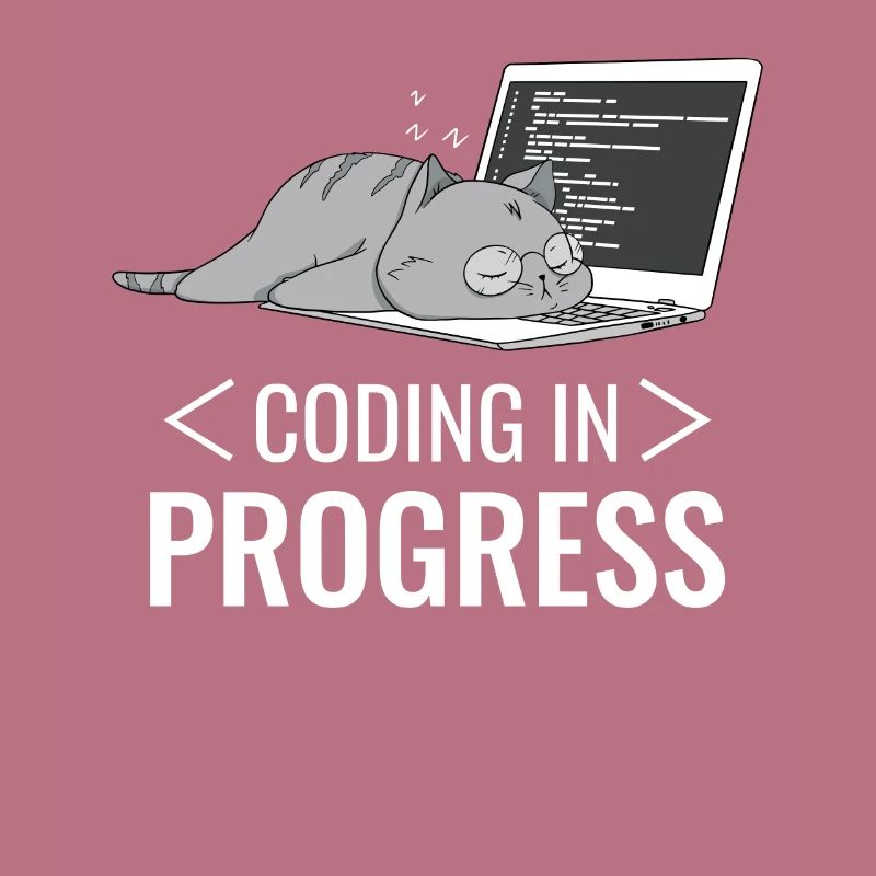 Programmieren Computer Nerd Katze