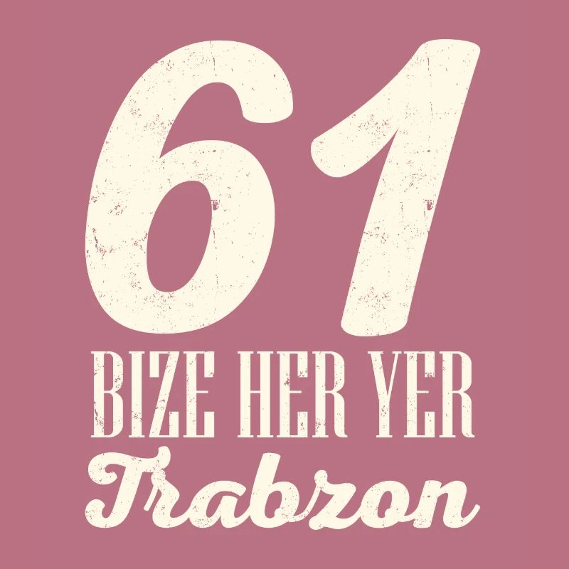 Bize her yer trabzon 61 Halbmond mit Stern