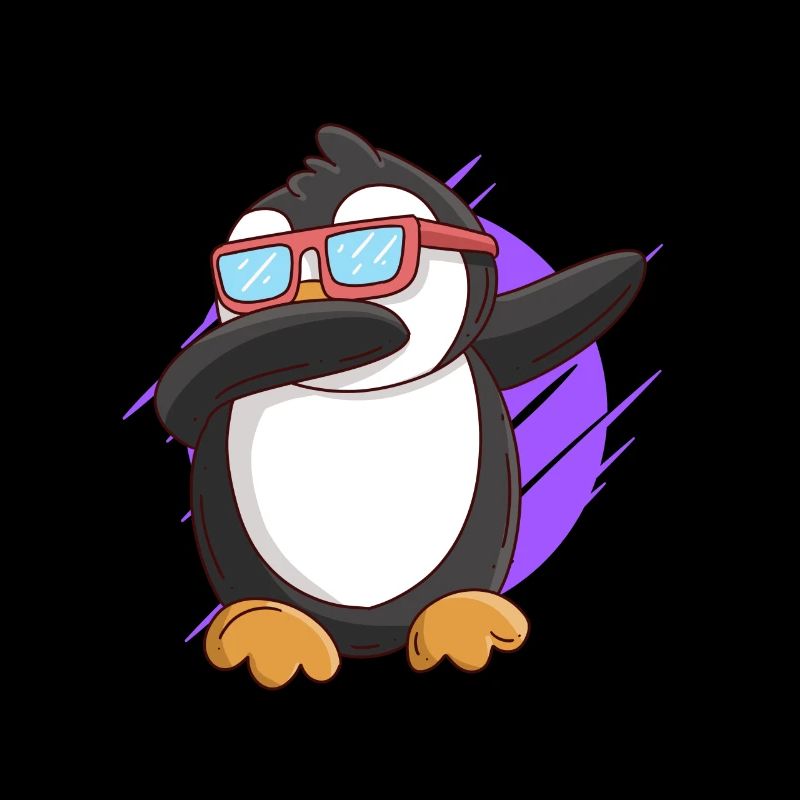 Dabbing Pinguin Kinder