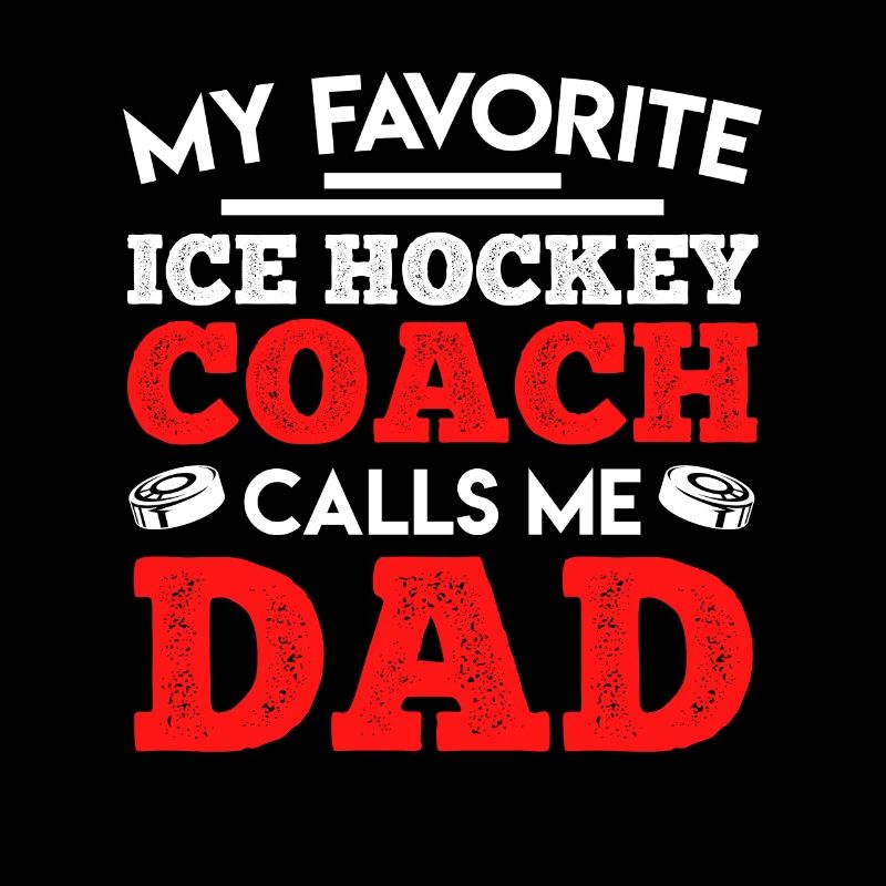 Sohn Eishockey Trainer Papa Eishockey