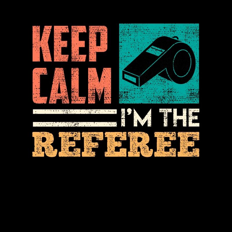 Ich bin der Schiedsrichter