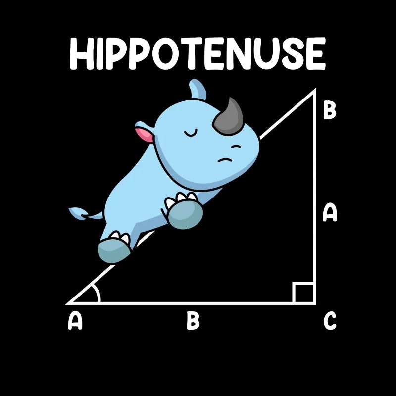 Hypotenuse Hippo Hippotenuse Mathe
