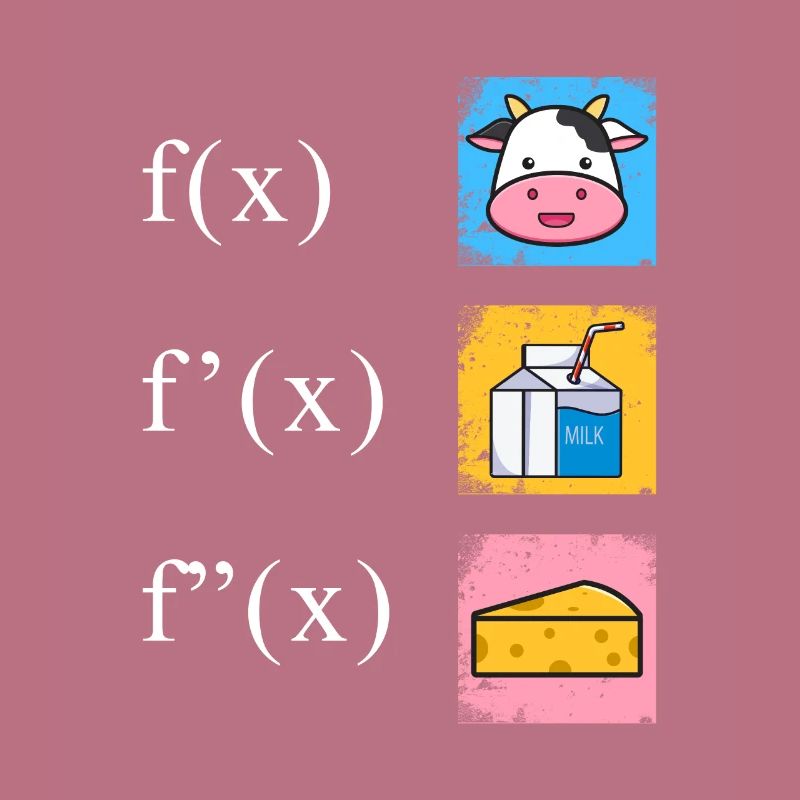 Math Derivation Cow Milk Cheese