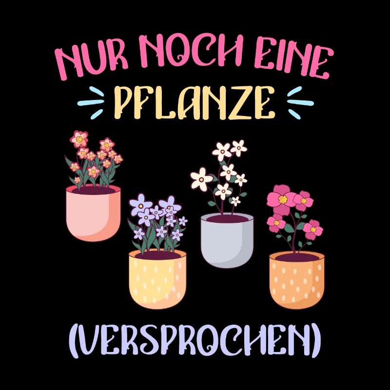 Nur noch eine Pflanze versprochen Blumen