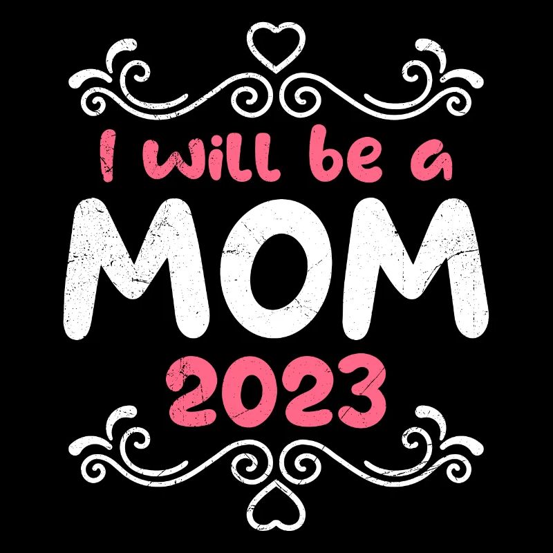 Mama 2023 Ich werde Mutter Mädchen Mama