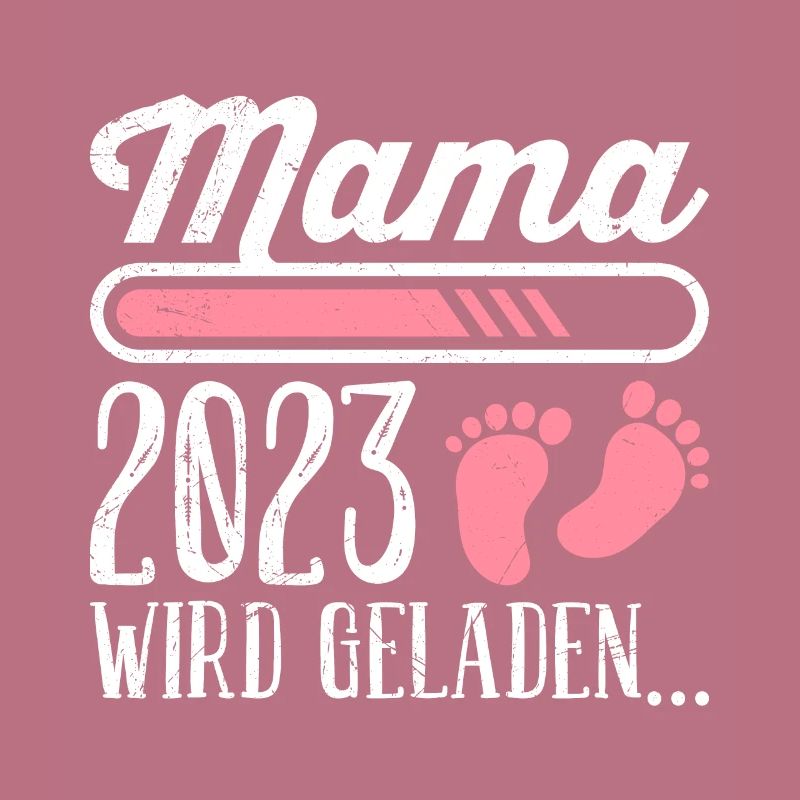 Mama 2023 loading Mutter schwanger Mädchen Mama