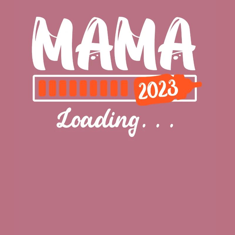 Mama to be 2023 schwanger mit Mädchen Junge Mama