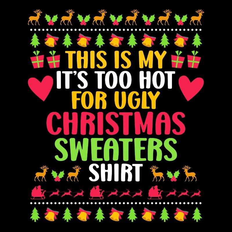 Mon pull de Noël trop chaud pour Ugly