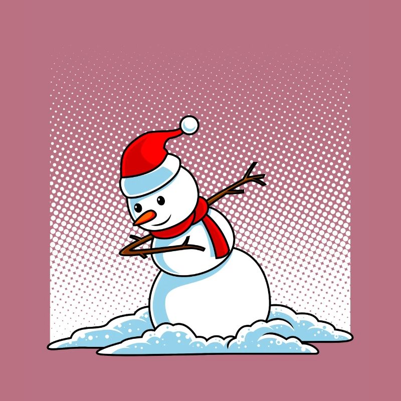 Dabbing Schneemann