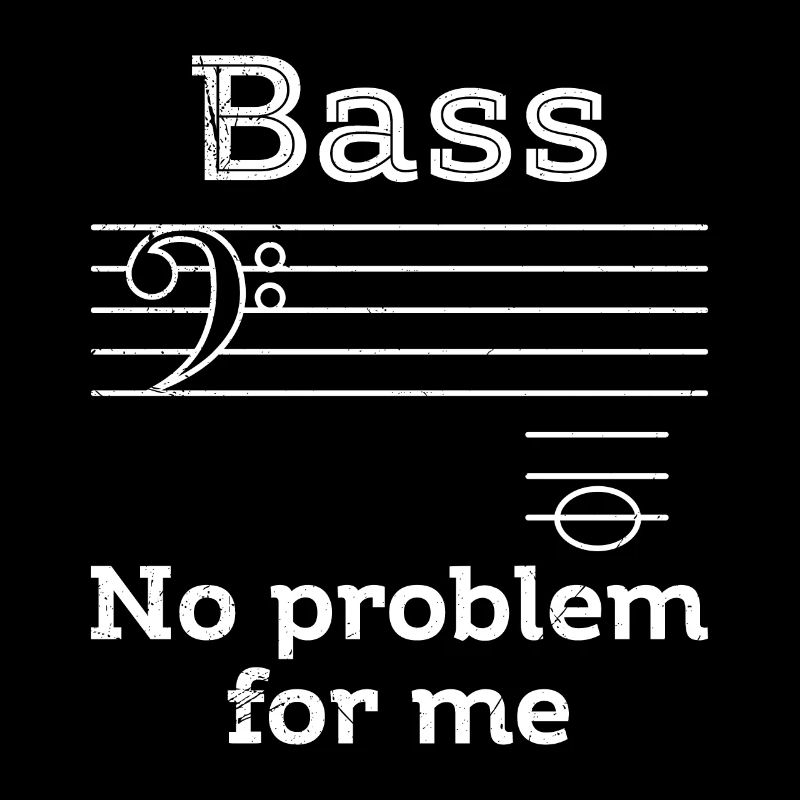La basse n'est pas un problème pour moi les notes de musique