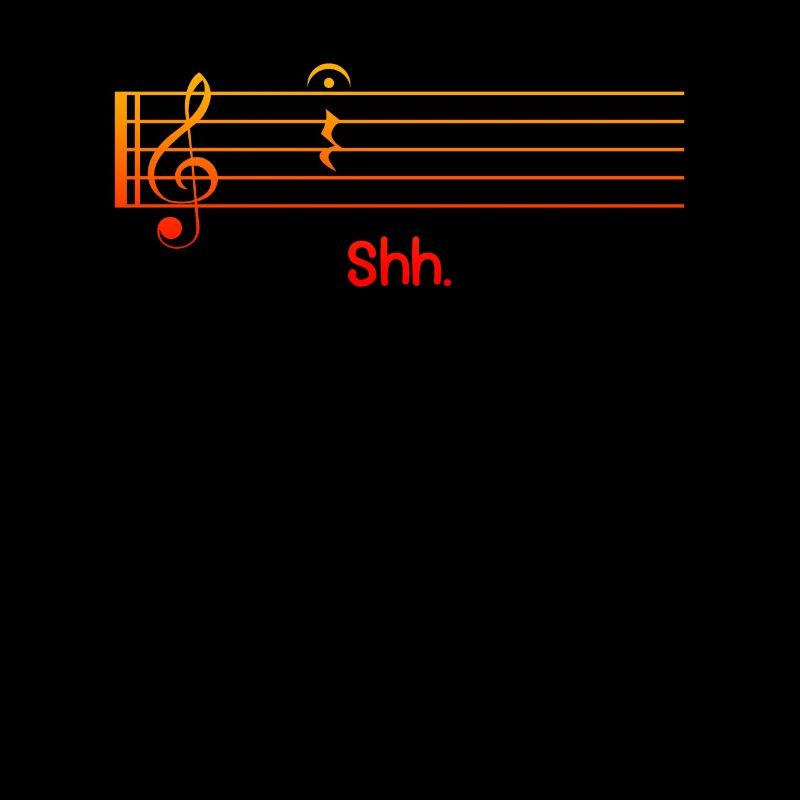 Sei leise ich brauche eine Pause Noten