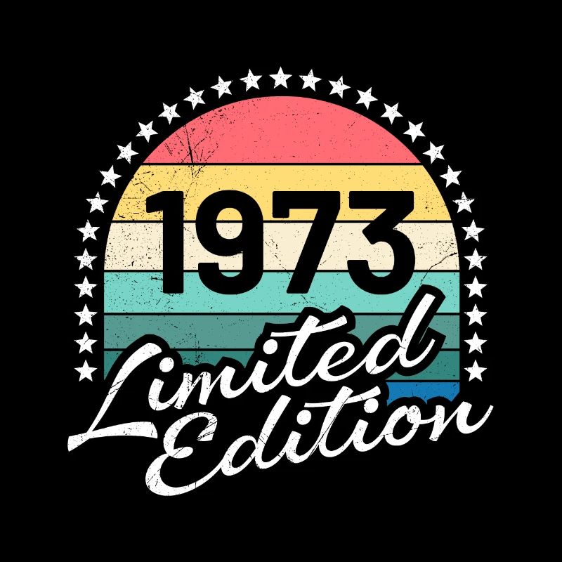 Limitée 1973 50e anniversaire 50 ans hommes