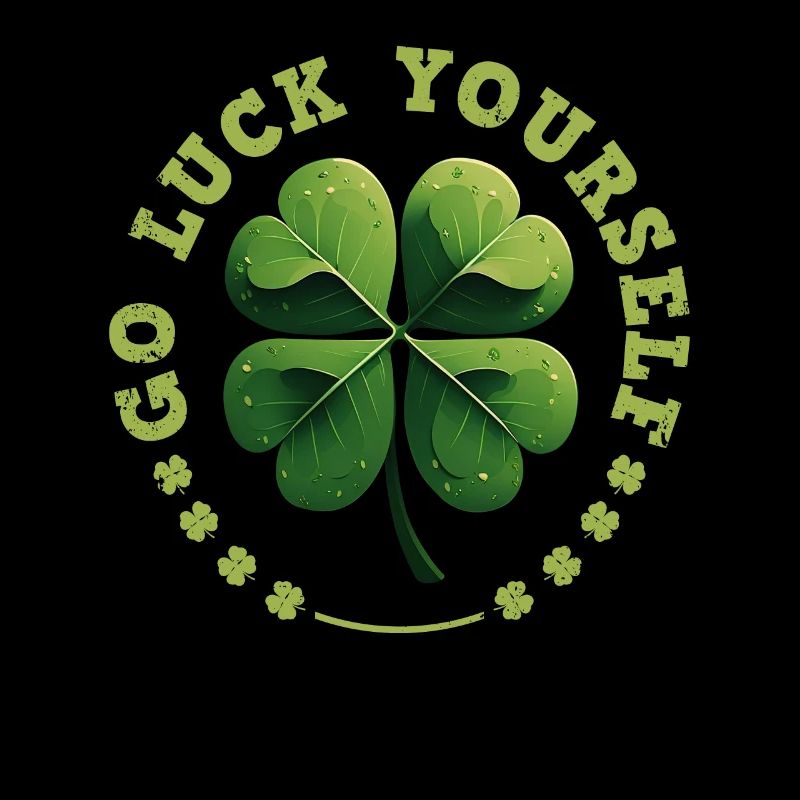 Allez vous-même trèfle de la Saint-Patrick