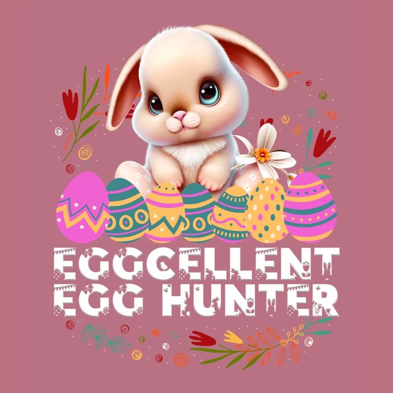 Eggcellent Egg Hunter Osterhasen Ostereier Cute